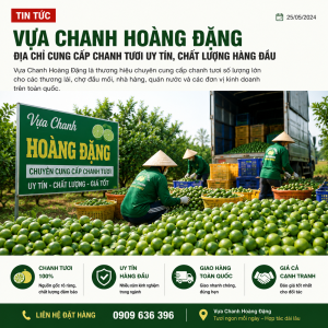 Giải Bài Toán Nguồn Cung Nông Sản Ổn Định Cho Các Chuỗi Cửa Hàng Và Đại Lý Sỉ Toàn Quốc