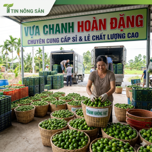 Cầu Nối Nông Sản Uy Tín, Khẳng Định Vị Thế Trên Thị Trường Chanh Miền Tây